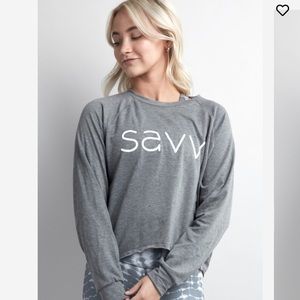 SAVVI Fit Riot Crew Pullover size Medium